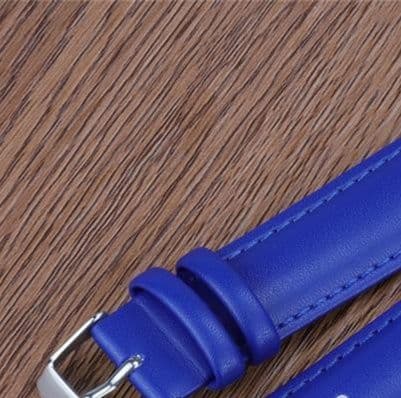腕時計ベルト レザー 上質牛革使用ステッチ入り腕時計ベルト