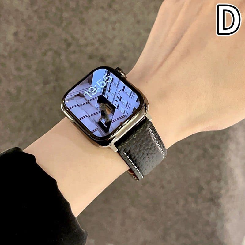 腕時計ベルト 革 スマートウォッチ対応バンド