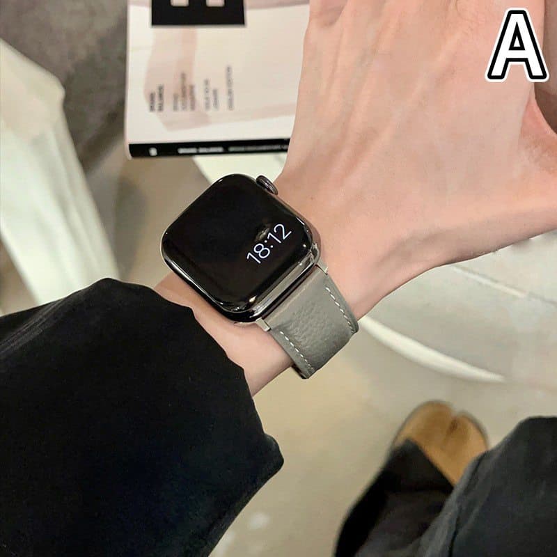 腕時計ベルト 革 スマートウォッチ対応バンド