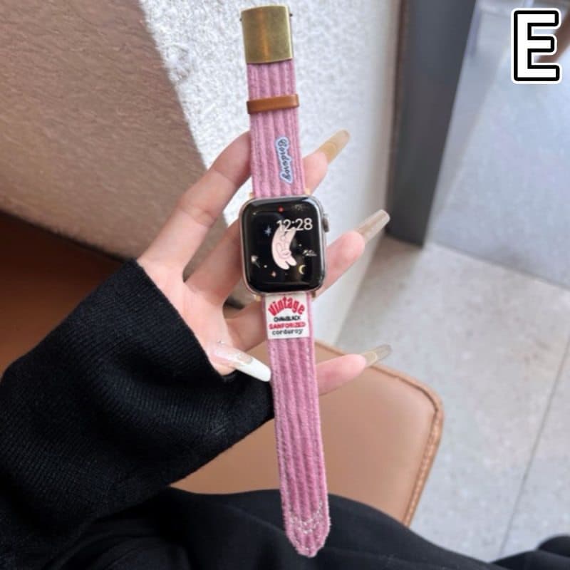 腕時計ベルト ナイロン スマートウォッチ対応交換用バンド